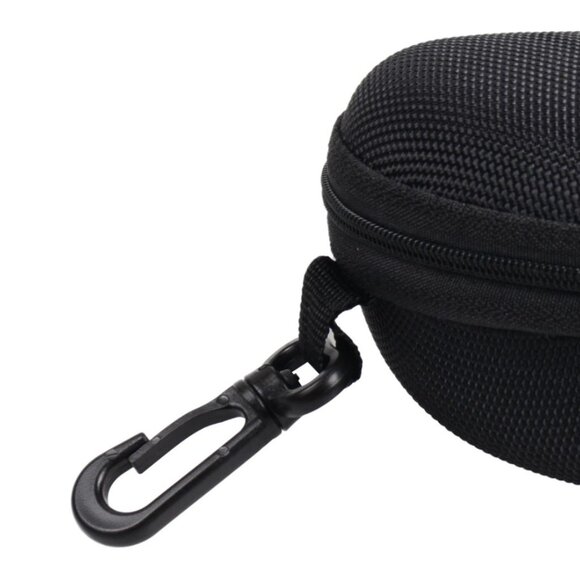 Portable Zipper Sunglasses Carry Box Case Eye Glasses Clam Hard Shell Protector - Picture 5 of 5